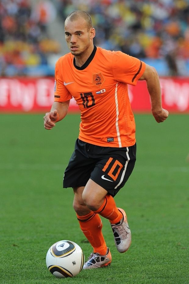 Wesley Sneijder je oporou "tulipánů." Wesley Sneijder je oporou "tulipánů."