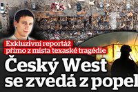 Exkluzivní reportáž přímo z místa texaské tragédie: Český West se zvedá z popela...