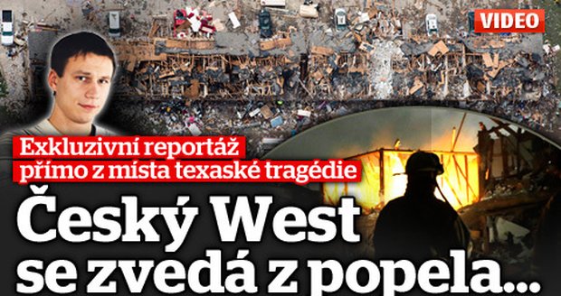 Exkluzivní reportáž přímo z místa texaské tragédie: Český West se zvedá z popela...