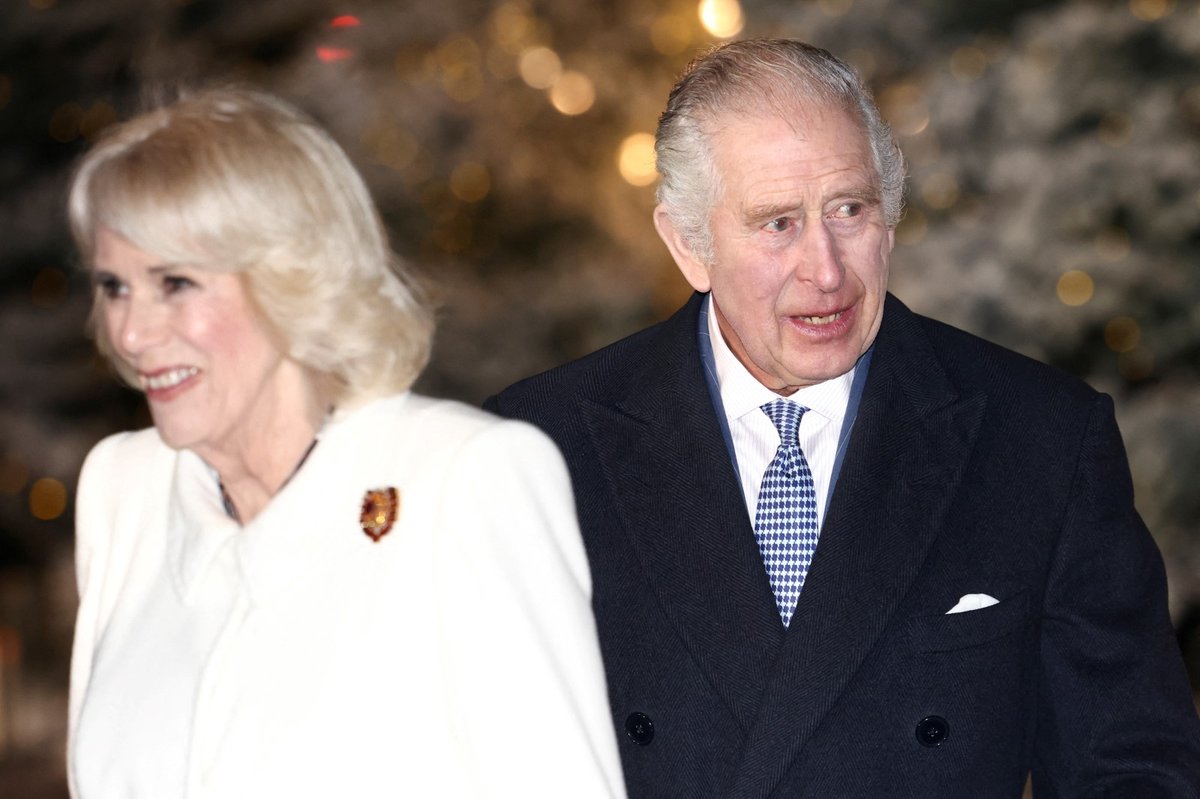 Král Karel III. a královna choť Camilla