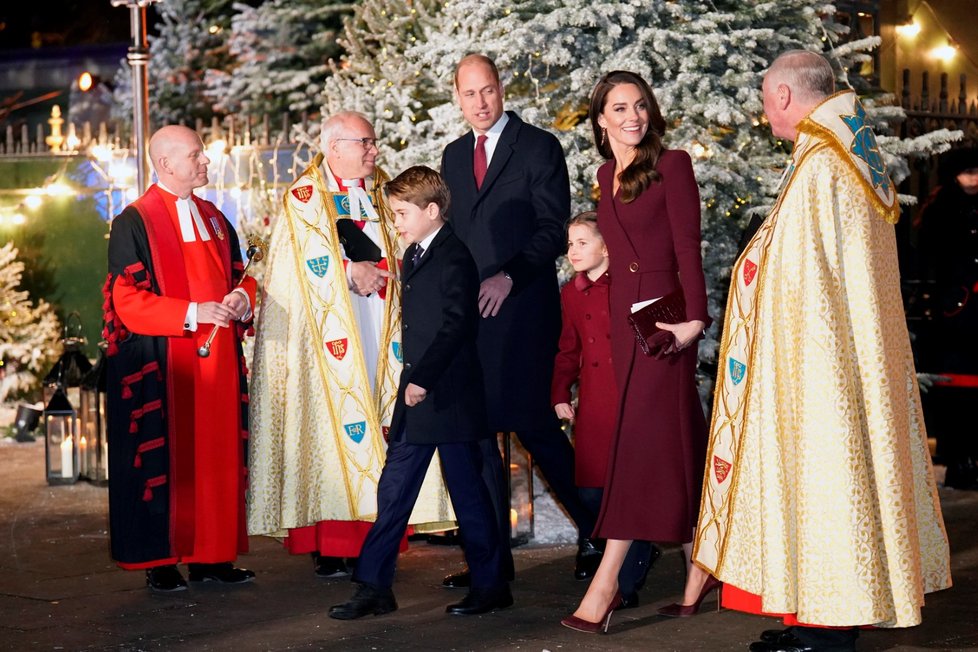 Bohoslužba ve Westminsterském opatství 15. 12. 2022