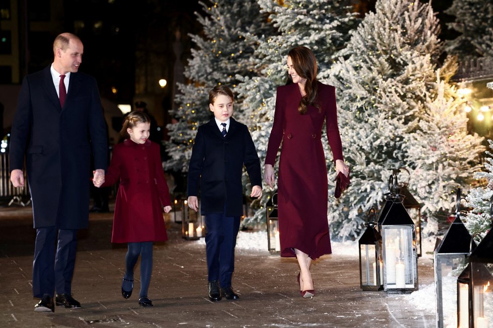 William, Charlotte, George, Kate