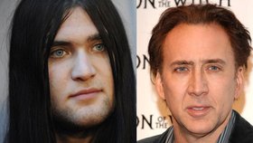 Weston (vlevo) a Nicolas Cage - syn a otec, oba skončili na psychiatrii