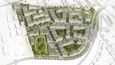 Plánovaná proměna areálu Westpoint na bytovou čtvrť Nová Ruzyně