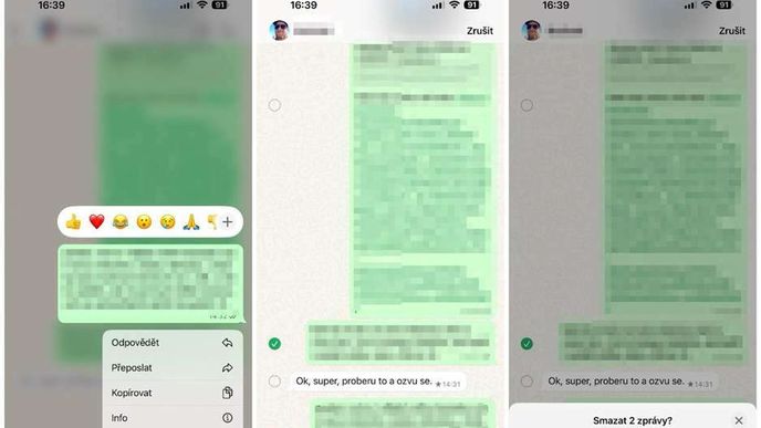 Ilustrační snímek WhatsApp. Ilustrační snímek WhatsApp.