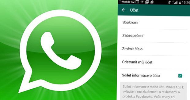 WhatsApp sdílí vaše telefonní číslo s Facebookem, takto tomu můžete zabránit