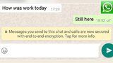 WhatsApp zvyšuje bezpečnost: Zprávy začal šifrovat
