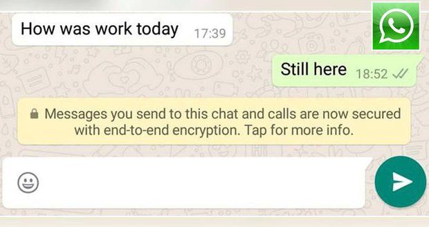 WhatsApp začal šifrovat zprávy. Bezpečnost messengeru se zvýšila.
