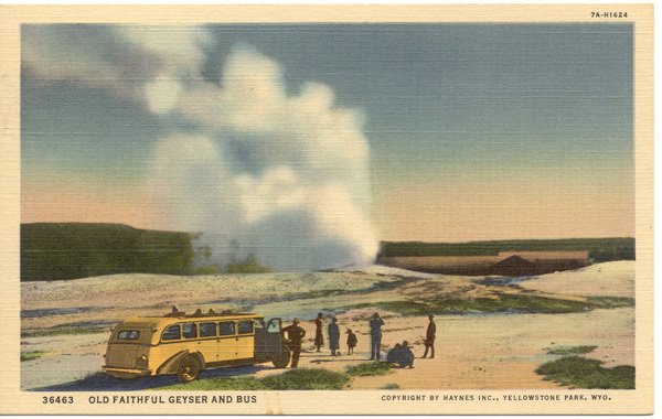 White Model 706 Yellowstone Park Bus