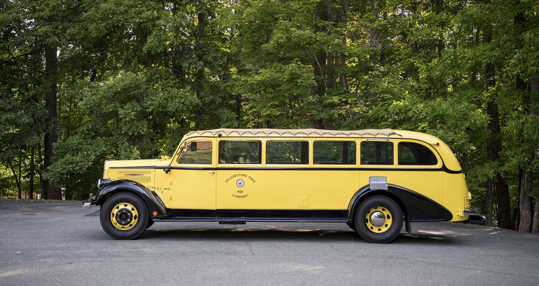 White Model 706 Yellowstone Park Tour Bus by Bender (1937)