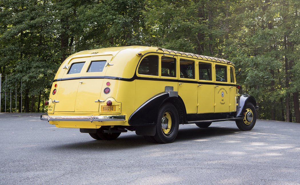 White Model 706 Yellowstone Park Tour Bus by Bender (1937)