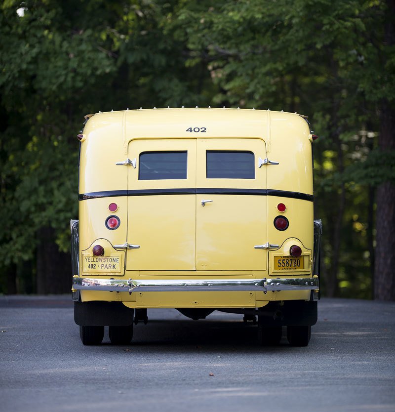 White Model 706 Yellowstone Park Tour Bus by Bender (1937)