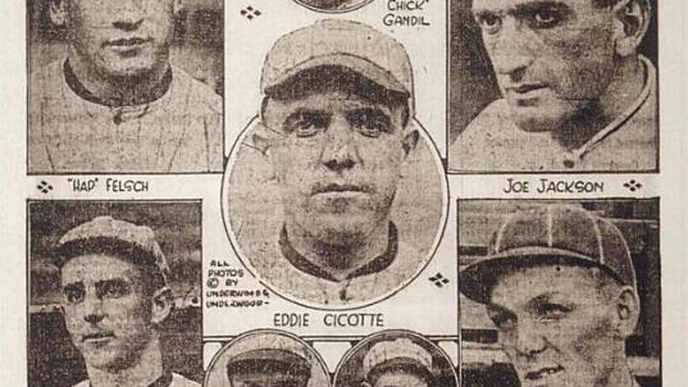 Osm hráčů týmu baseballového týmu White Sox, kteří zmanipulovali zápas Osm hráčů týmu baseballového týmu White Sox, kteří zmanipulovali zápas