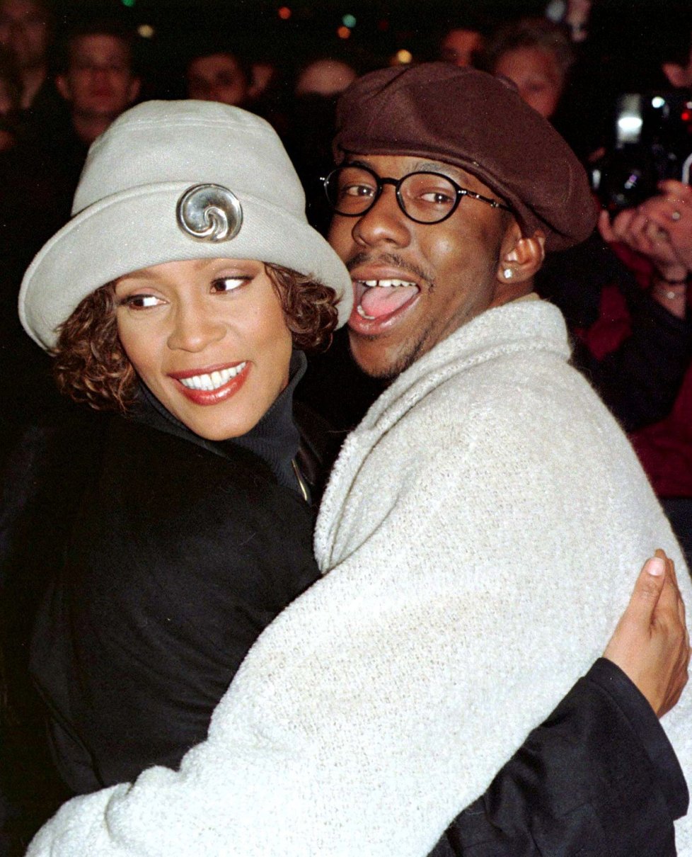 Whitney Houston s manželem Bobbym Brownem