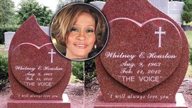 Pocta Whitney Houston (†48): Na náhrobku má svou píseň