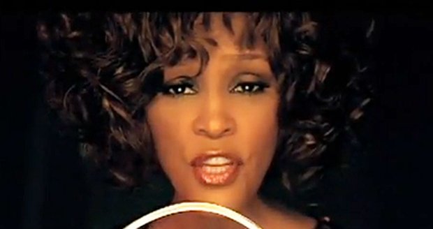 Whitney Houston v klipu Million Dollar Bill