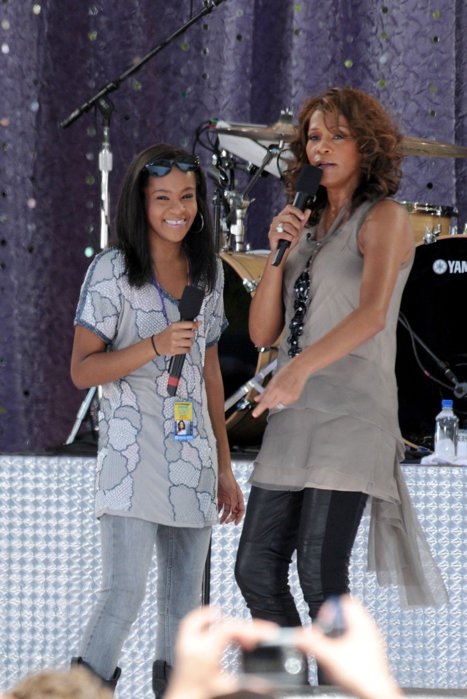 Whitney brala svou dceru i na své koncerty
