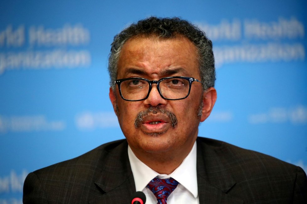 Ředitel WHO Tedros Adhanom Ghebreyesus