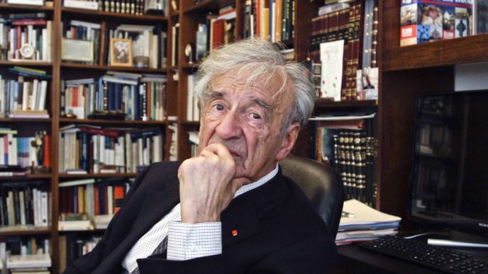 Spisovatel Elie Wiesel Spisovatel Elie Wiesel