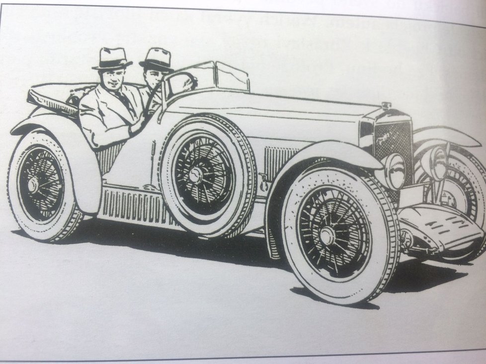 Takto byli ve wikovu zachyceni Voskovec s Werichem koncem 20. let. Jednalo se o jejich vůbec první vůz, jak uvádí kniha Autosalon Jana Wericha od Mikuláše Moravce a Rudolfa Truhlaříka.