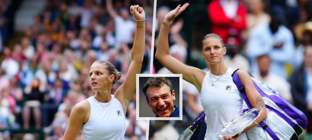 Expert Eurosportu Mats Wilander pěl po prohře ve wimbledonském finále na Karolínu Plíškovou jen chválu