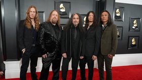 Will Carroll (druhý zleva) a thrashmetalová skupina Death Angel