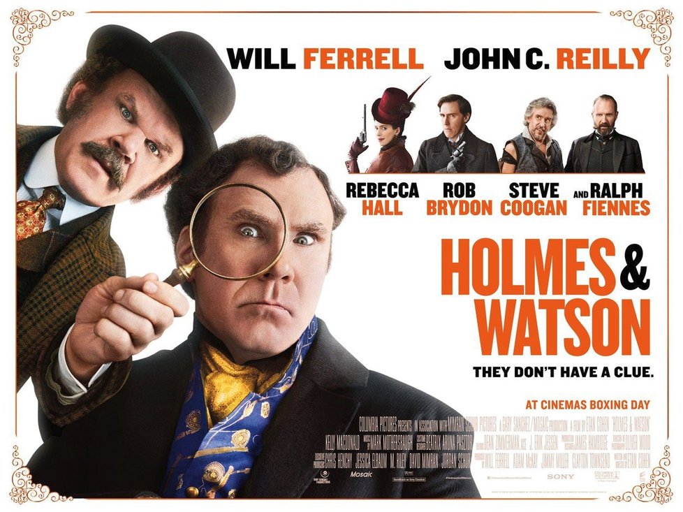 Holmes & Watson s Willem Ferrellem a Johnem C. Reillym