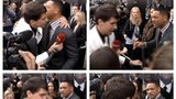 Herec Will Smith zmlátil novináře: Líbal ho na pusu