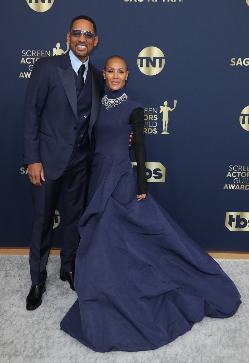 Celebrity na cenách SAG: Will Smith a Jada Pinkett Smith