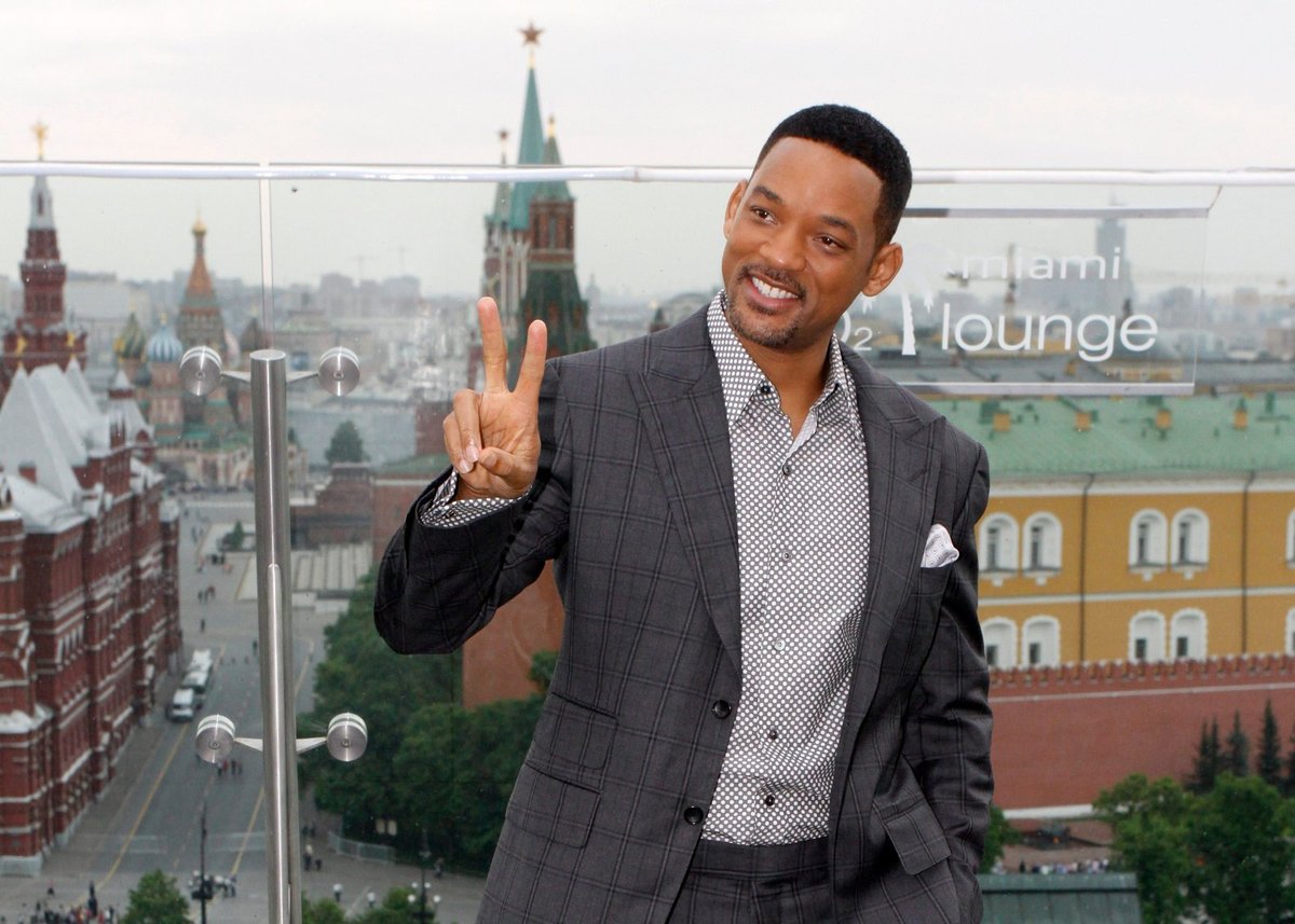 Will Smith navštívil Moskvu, aby zpropagoval nový snímek Muži v černém 3