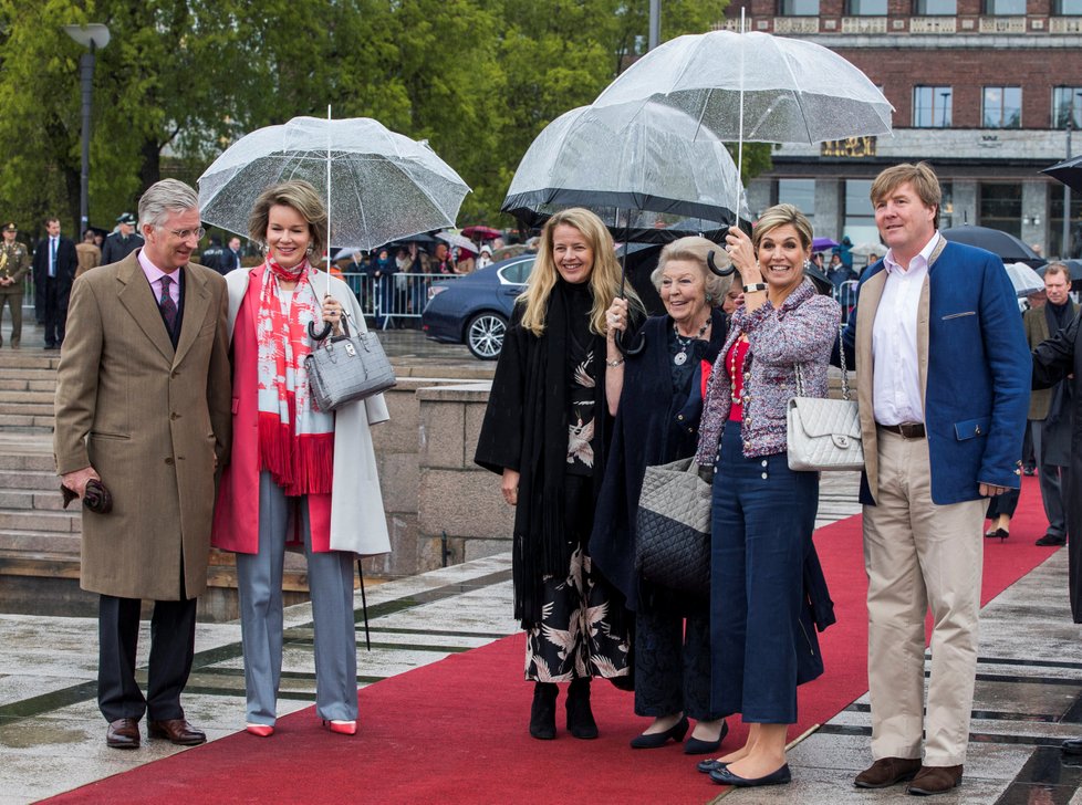 Nizozemský král Willem-Alexander s rodinou