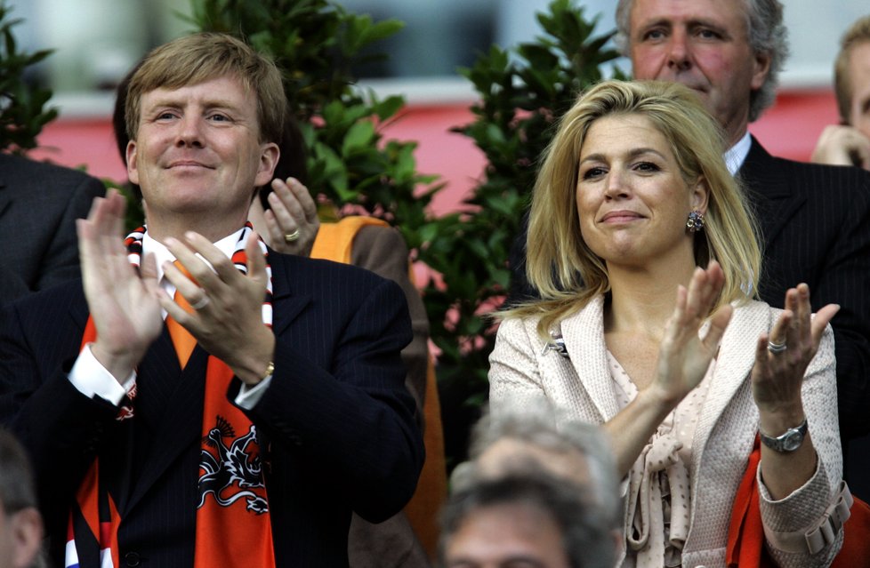 Nizozemský král Willem-Alexander s manželkou Máximou