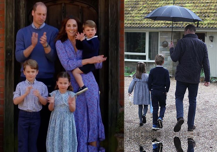Lady Di by na ně byla pyšná: Princ William do dobrovolnictví zapojil i své děti.