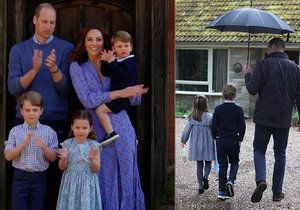 Lady Di by na ně byla pyšná: Princ William do dobrovolnictví zapojil i své děti.