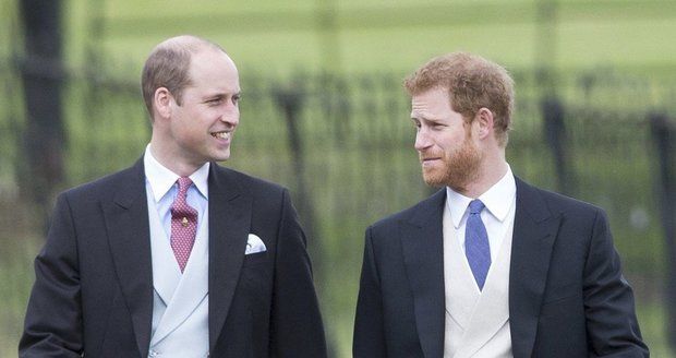 Princové William a Harry