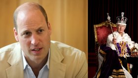 Princ William promluvil o nemoci svého otce.