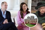 Princ William s rodinou se přestěhují za Alžbětou do Windsoru.