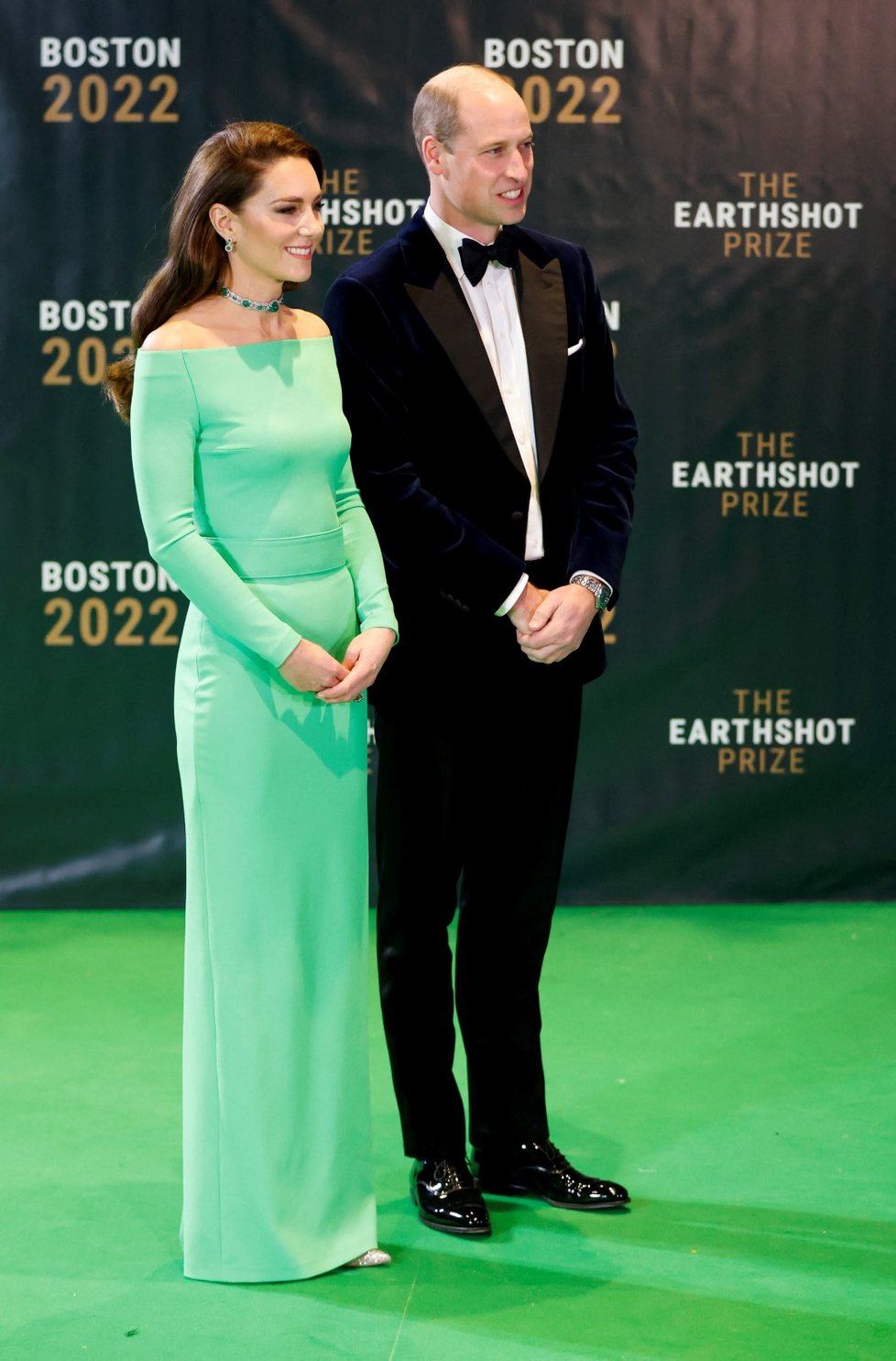 William a Kate přijeli na udílení cen Earthshot Prize, kterou dostávají lidé pracující na řešení dopadů klimatických změn.