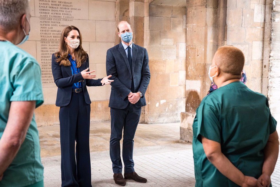 Catherine a William, vévoda a vévodkyně z Cambridge, pomáhají se zdravotní osvětou.