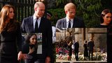 Smrt královny je dala dohromady: Usmíření Williama a Harryho? Meghan už se neskrývá