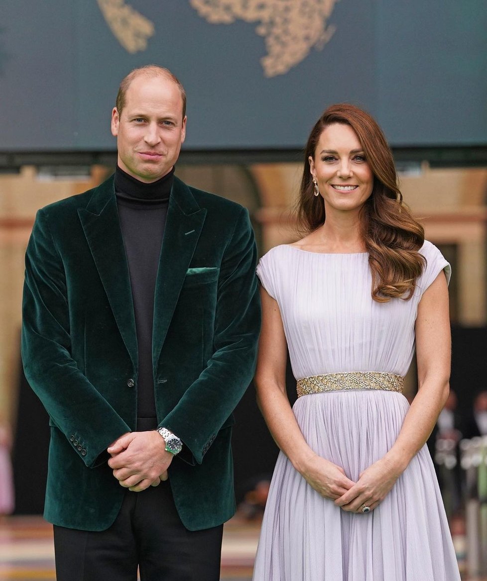 William a Kate na cenách Earthshot