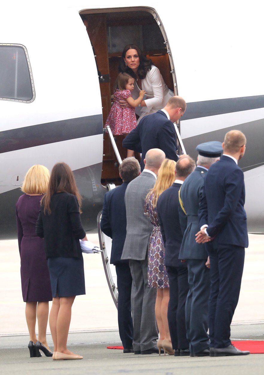 Vévodkyně Kate, princ William a děti přijeli do Polska.