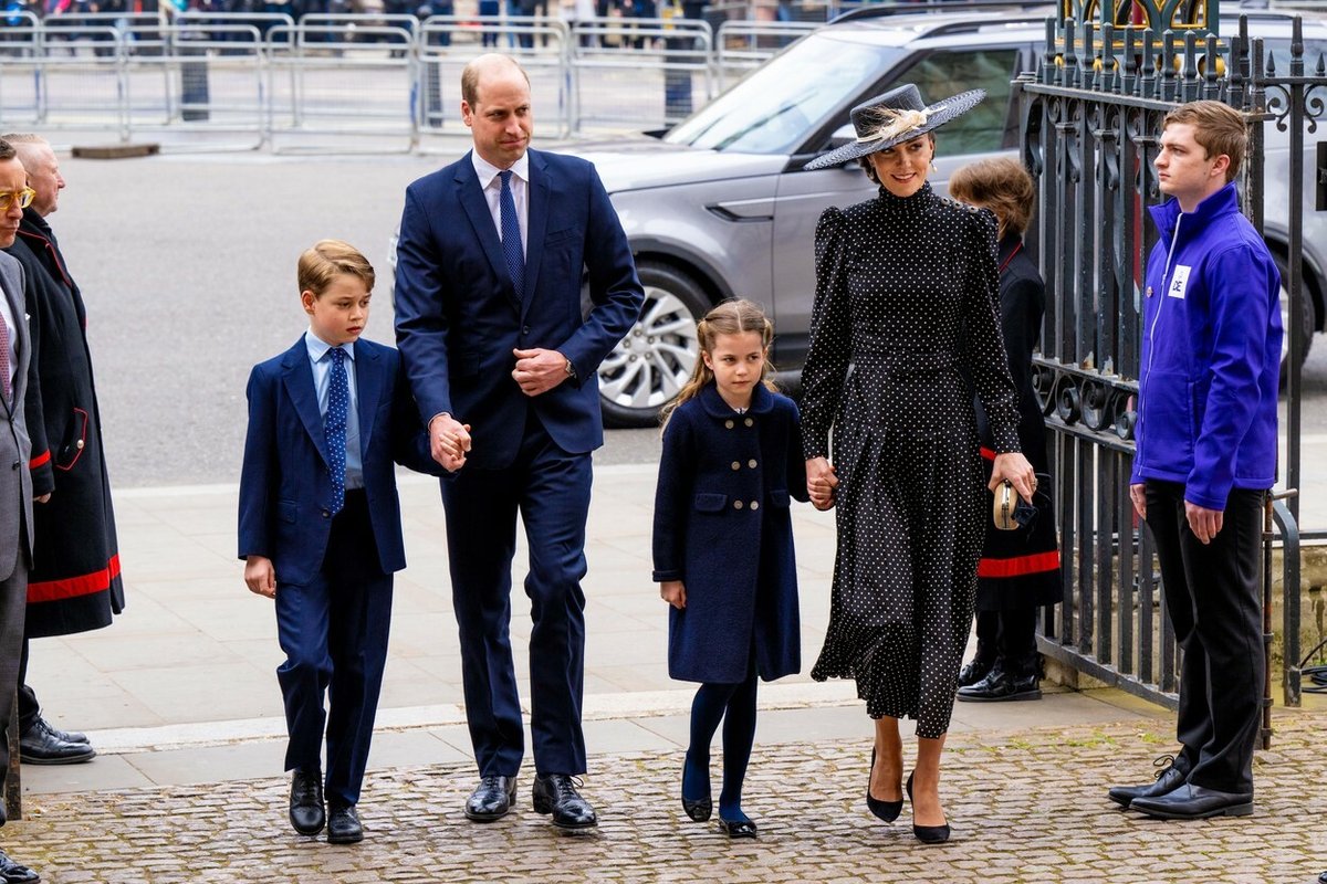 William s Kate a Georgem a Charlotte