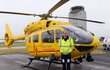 Princ William  jako pilot záchranného vrtulníku
