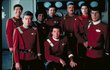 Posádka Enterprise ve snímku Star Trek II: Khanův hněv.