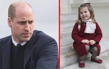 Princ William prásknul dceru Charlotte (2)! Čeho malá princezna nemá nikdy dost?