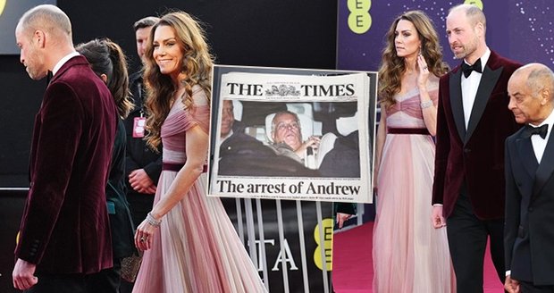 Princ William vyrazil na ceny BAFTA.