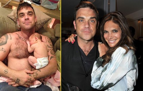 Rozkošné: Robbie Williams se nechal vyfotit s dcerkou