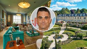 Konečně se dočkal! Robbie Williams prodal své luxusní sídlo, prodělal ale 40 milionů