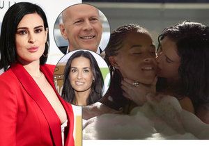 Rumer Willis předvedla v seriálu žhavou lesbickou scénu.